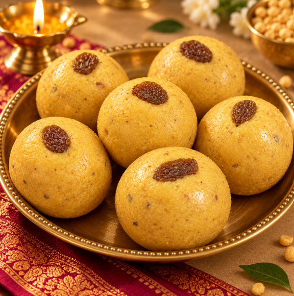 GoSwasthya Special Besan Ladoo