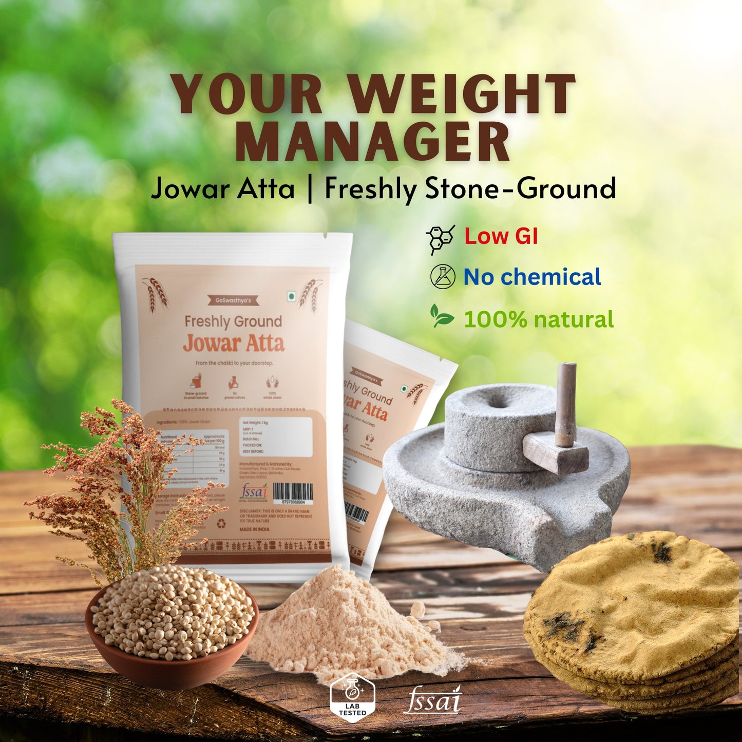 Jowar/Sorghum Atta