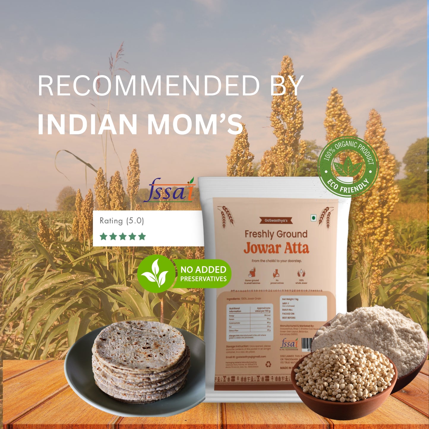 Jowar/Sorghum Atta