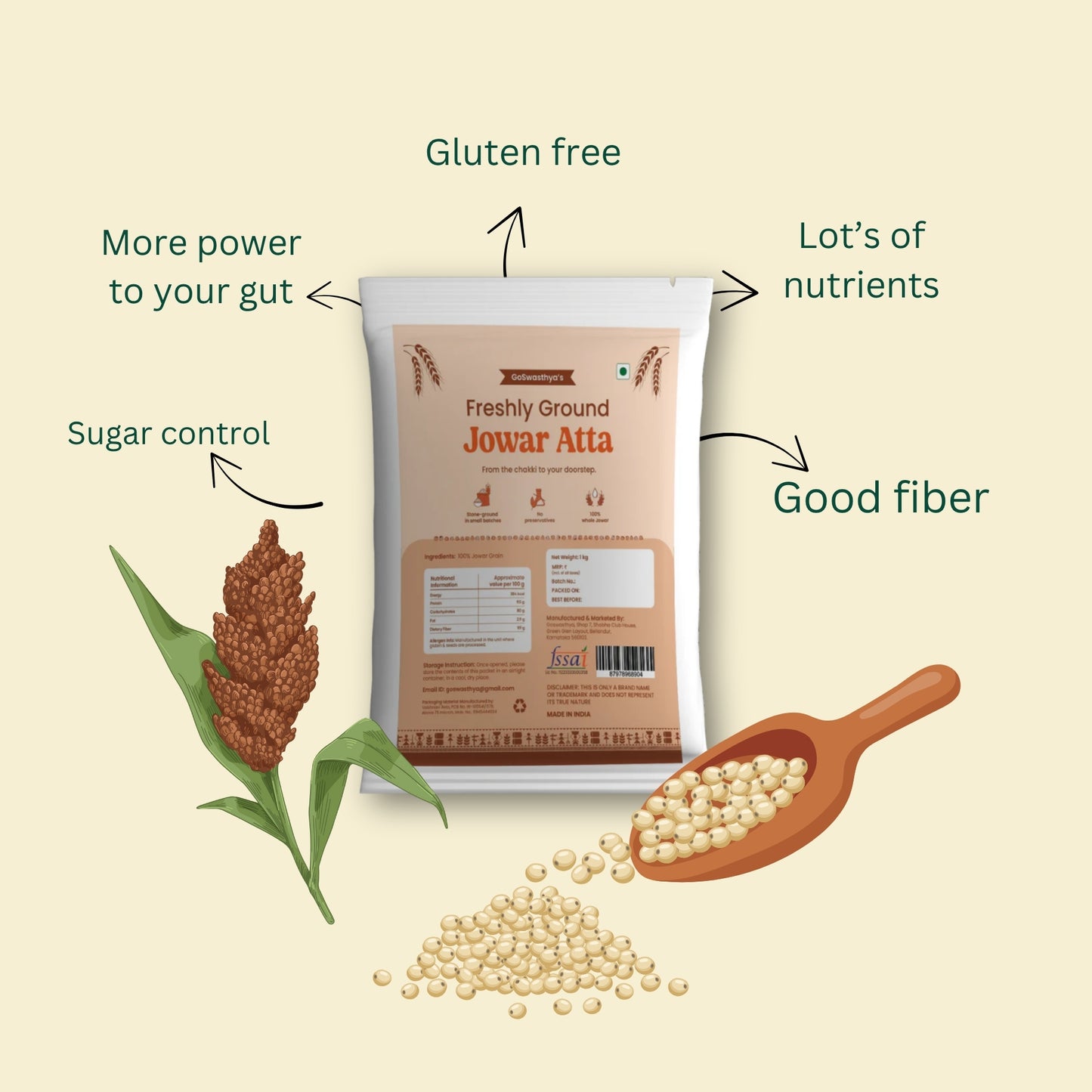 Jowar/Sorghum Atta