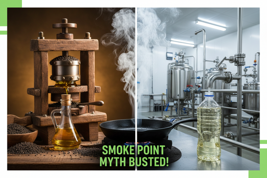 Wood Cold-Pressed Oil vs Refined Oil: The Smoke Point Myth Almost Everyone Gets Backwards