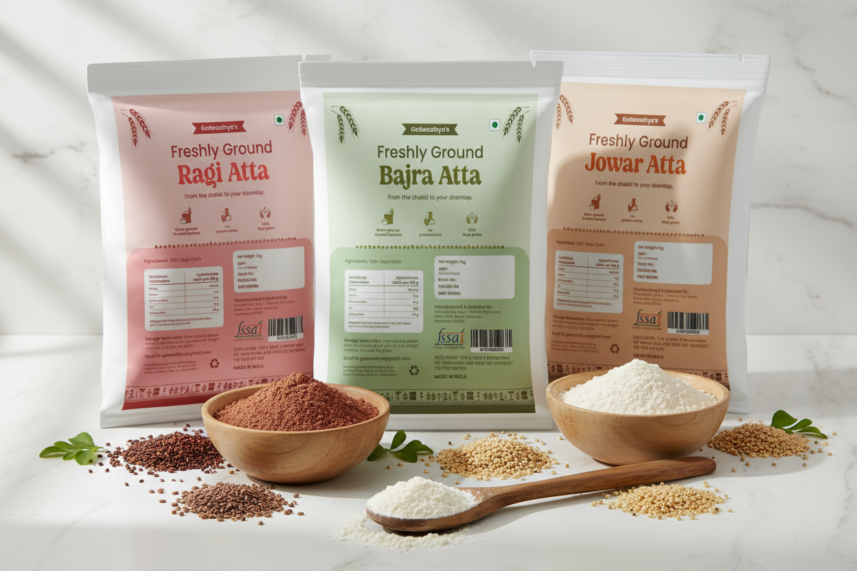 Gluten Free Flour Collection - Actual Products