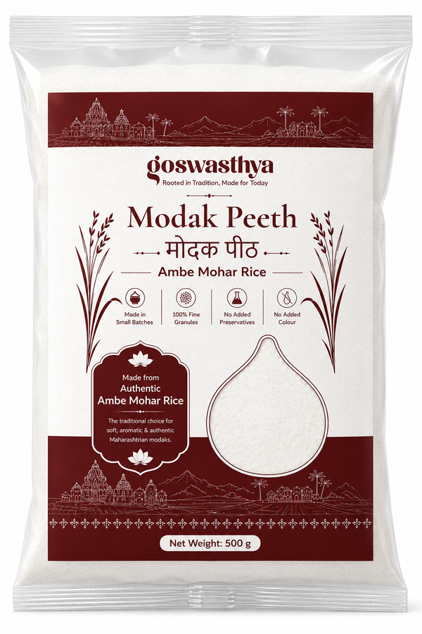 Modak Flour / Peeth | Ambe Mohar | Freshly Milled