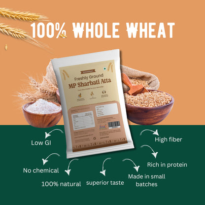 MP Sharbati - 100% Whole Wheat Atta