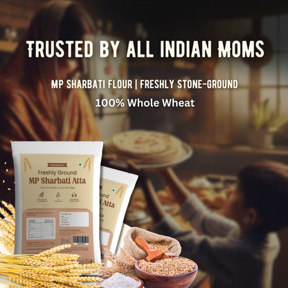 MP Sharbati - 100% Whole Wheat Atta