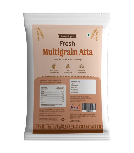 Customized Multigrain Atta with Sattu