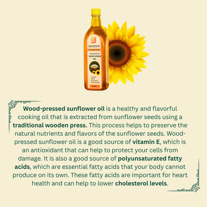 Wood-Cold Pressed Sunflower Oil 