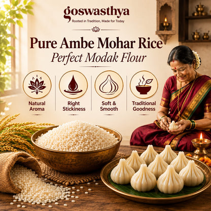 Modak Flour / Peeth | Ambe Mohar | Freshly Milled