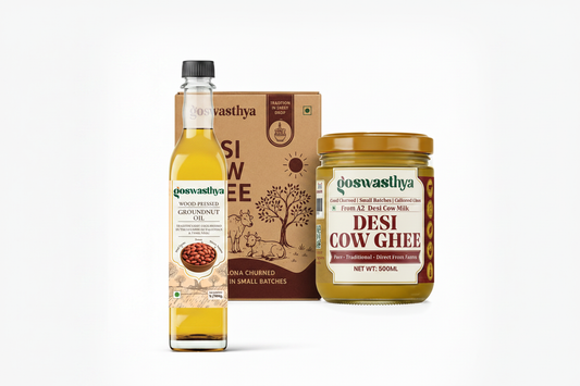 Ganapati Groundnut Oil & Ghee Combo Hero