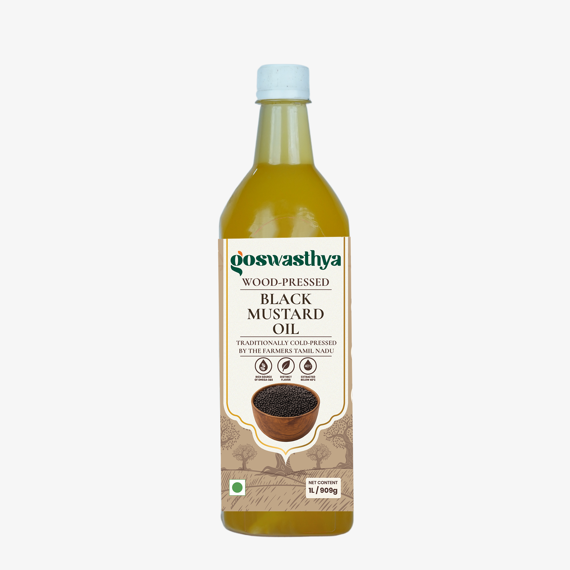Wood Cold Pressed 100% Natural | Mustard Oil: A Healthy and Versatile Cooking Oil