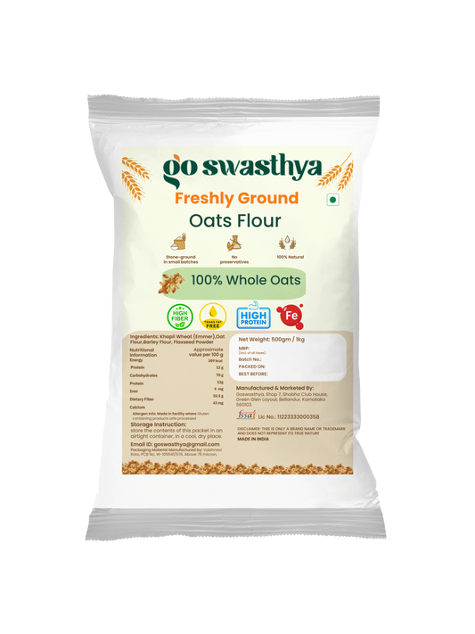 GoSwasthya  100% Whole Oats Atta